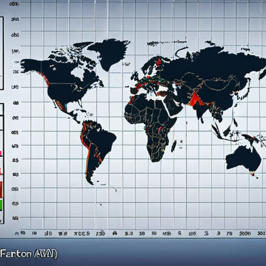 **Global financial market analysis with diverse factor graphs, influenced by interest rates, inflation, and economic growth.**