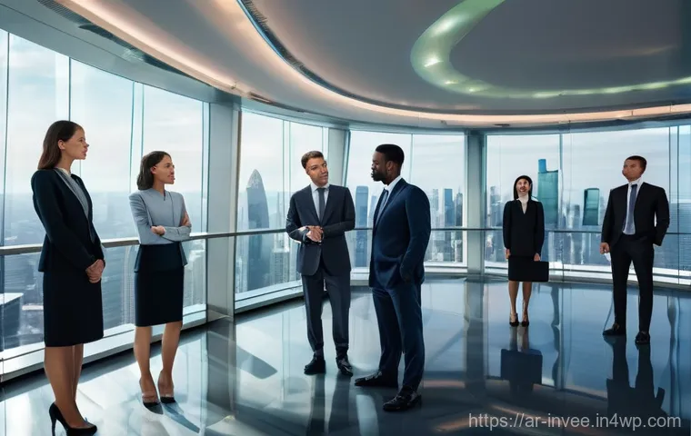팩터 투자 포트폴리오 구성 방법 - **Prompt:** "A diverse group of men and women, ranging in age from young adults to seasoned professi...