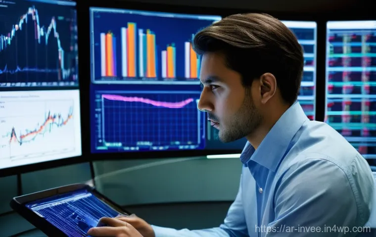팩터 투자 시 유의해야 할 사항 - **Prompt:** A serene, wise-looking female investor, dressed in elegant business casual wear, stands ...